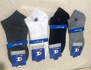 CHAMPION WOMENS ANKLE SOCKS 4pairs take all