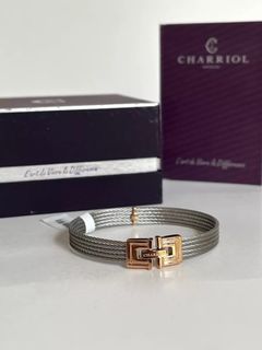 Charriol * Bracelet Biarritz 04-102-1267-0 Grey and Rose Gold Medium