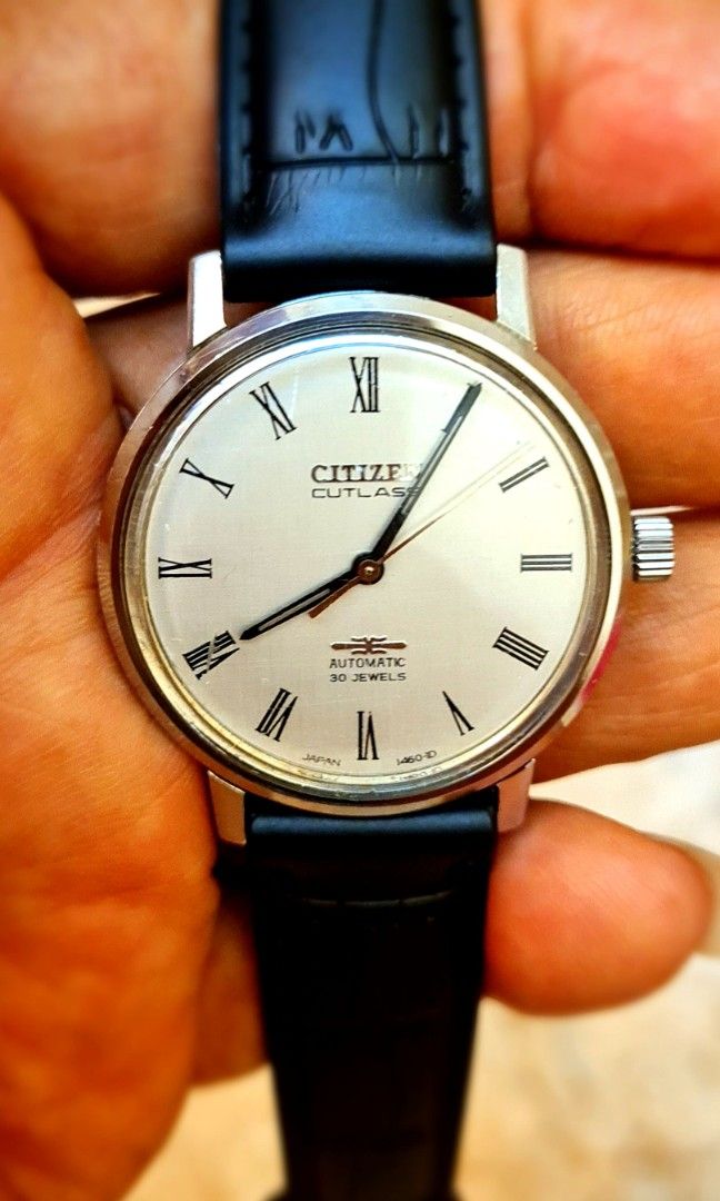 CITIZEN CUTLASS AUTODAYDATE 新品Dバックルビンテージ