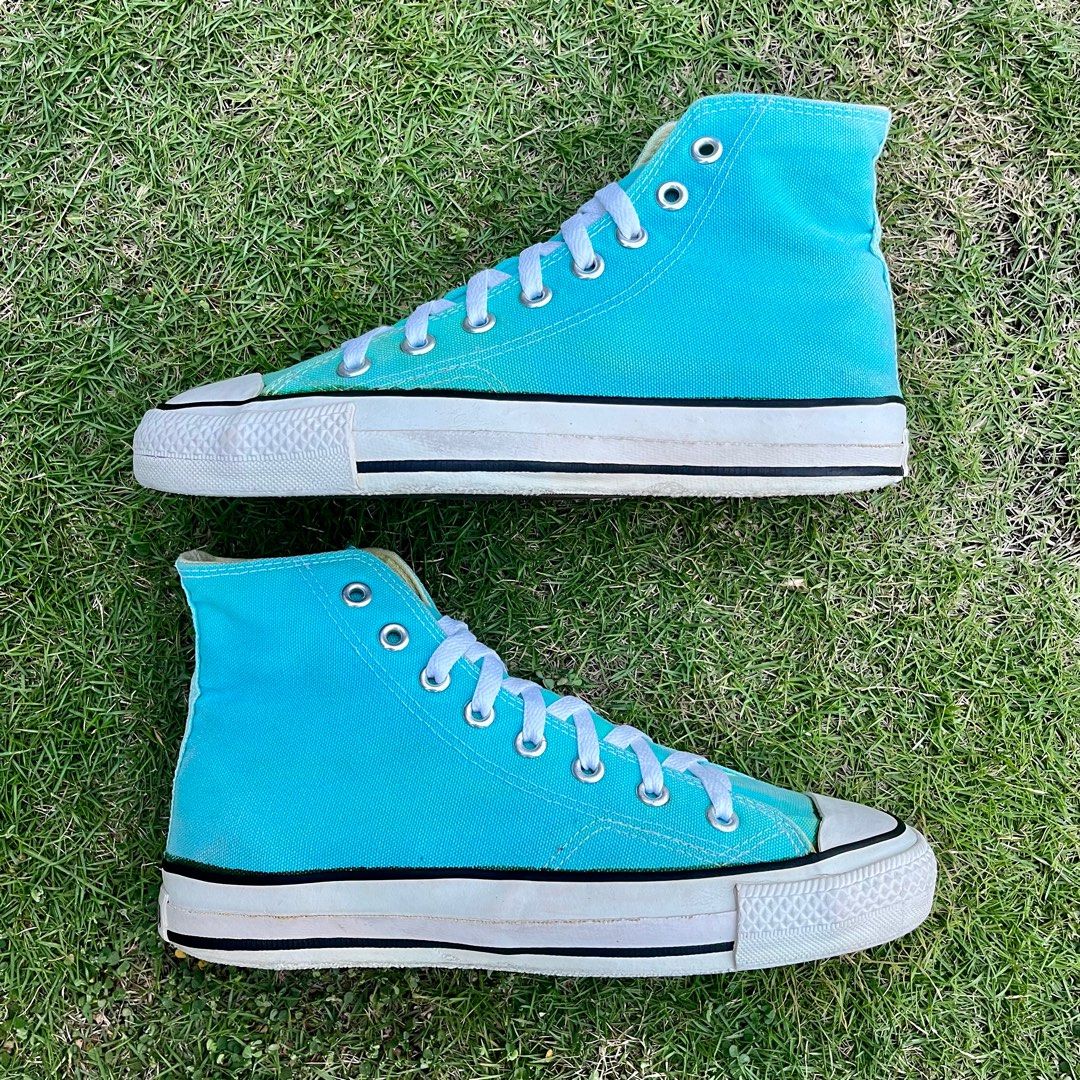 CONVERSE USA 26CM 6.5US Vtg 1980 Extra Stitch Square Label Sneakers Men s Fashion Footwear Sneakers on Carousell