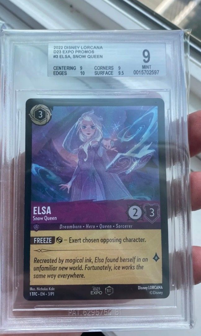 D23 Disney Lorcana Elsa, Hobbies & Toys, Toys & Games on Carousell