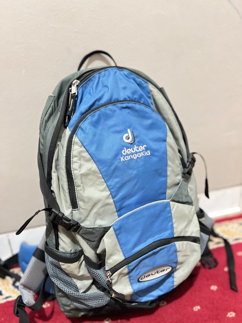 Deuter Kangakid Child Carrier Backpack Fesyen Pria Tas Dompet Ransel di Carousell