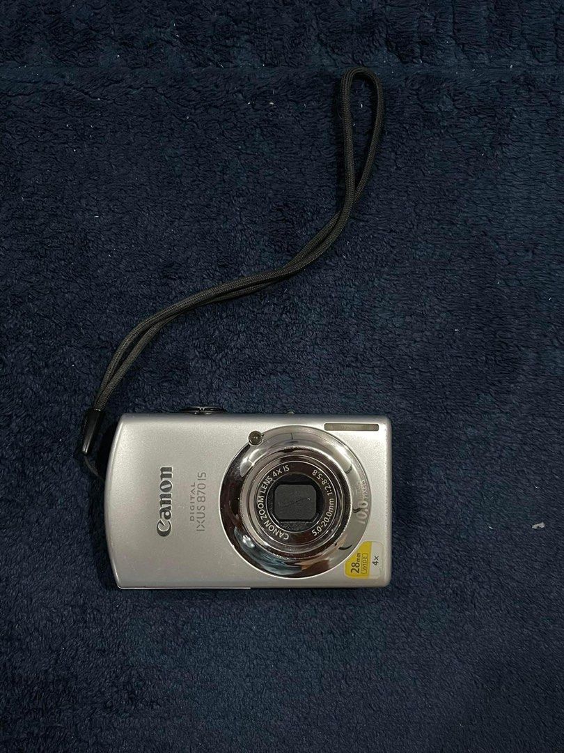 Digital Camera Canon IXUS 870 IS (Category: Cameras) located in Valenzuela. Submitted by alfeopaulramos7490 (Listing ID 1306821409, Image 1). Description: Canon IXUS 870 IS 10.0 megapixel P6,499 ONLY INCLUSION: * canon ixus 870 is body * original canon battery * original canon adapter * original canon cable * original canon charger * original canon wrist strap - NO FUNCTIONAL ISSUE - ALL BUTTONS ARE CRISPY NO HARD PRESS - 100% ALL WORKING - READY