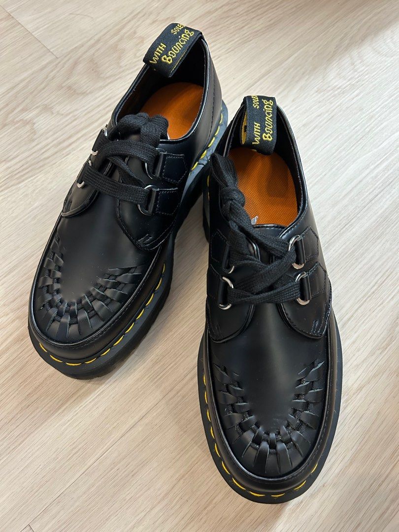 Dr Martens Sidney black polished smooth, 男裝, 鞋, 西裝鞋- Carousell