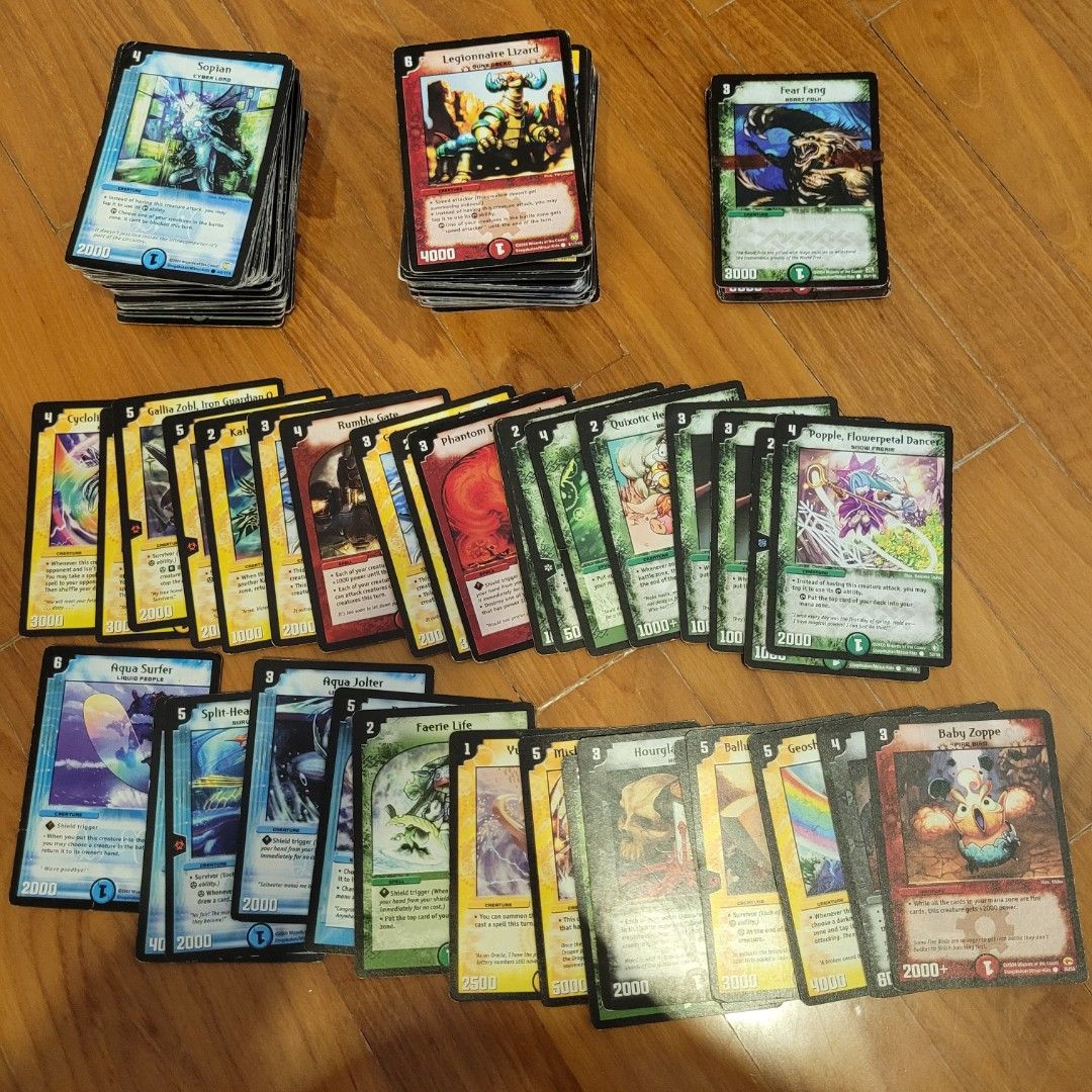 Duel Master Cards Foil Rare/ Super Rare, Hobbies & Toys, Toys & Games on  Carousell