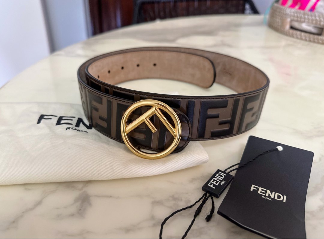 Fendi circle belt best sale
