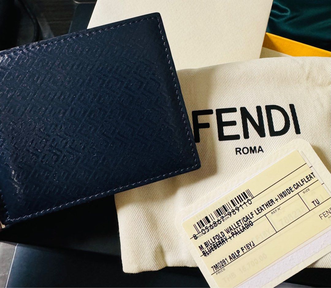 Fendi money clip wallet on sale