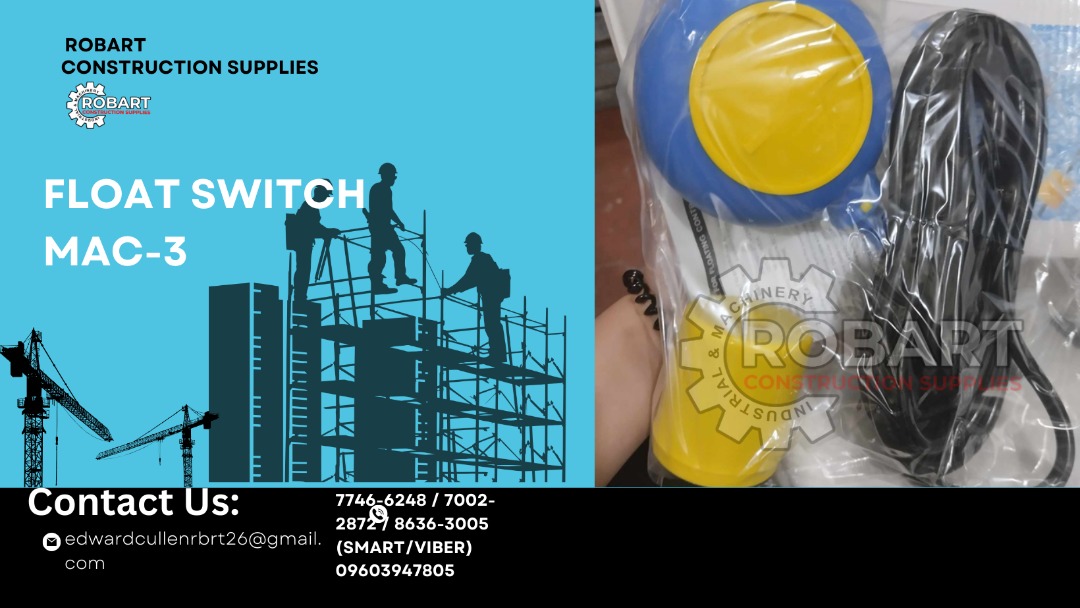 float switch mac-3 prime, Commercial & Industrial, Construction ...