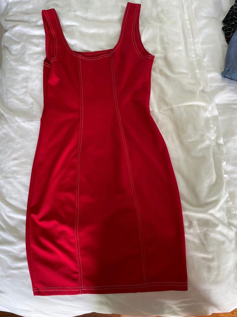 Forever 21 Red mini dress Women s Fashion Dresses Sets Dresses on Carousell