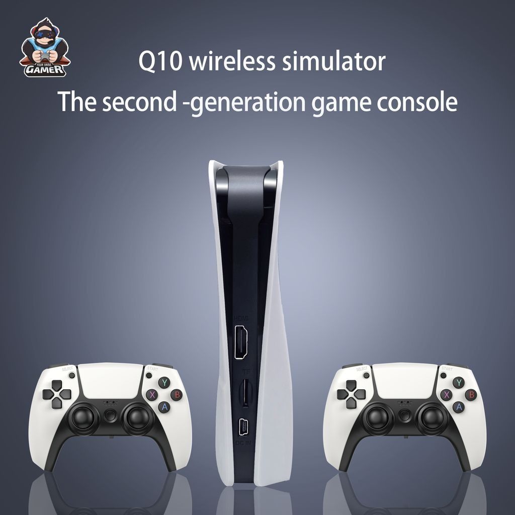 Game Console with 26776 over with games from ps1, N64, NDS, SFC, SNES, PSP  & Retro Classic Game 2x Wireless Controller with PS5 style 3D 4K Video Game  2024 LATEST VERSION, Video