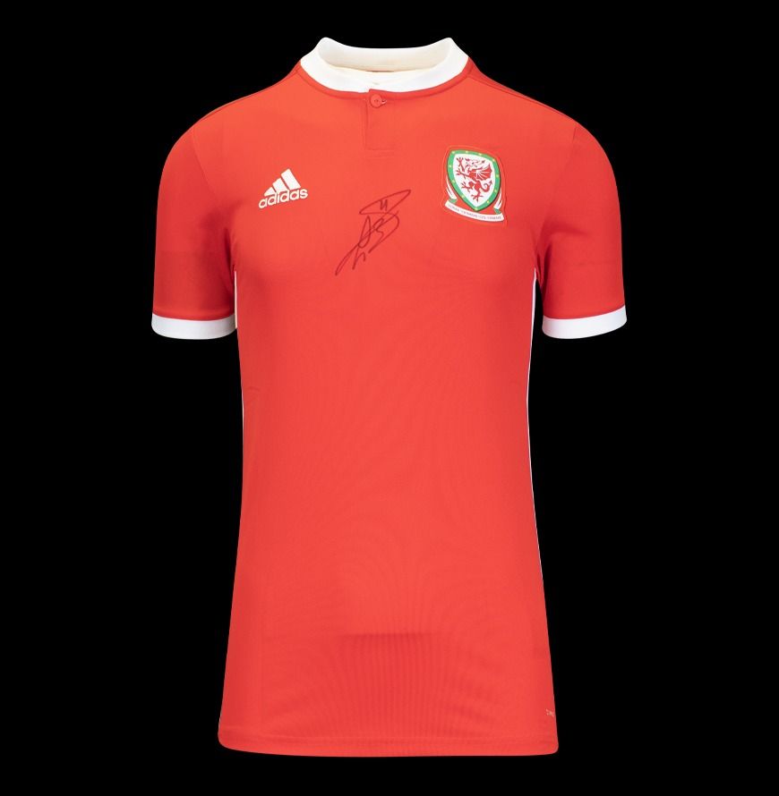 Gareth Bale Official UEFA EURO 2024 Front Signed and Framed Wales