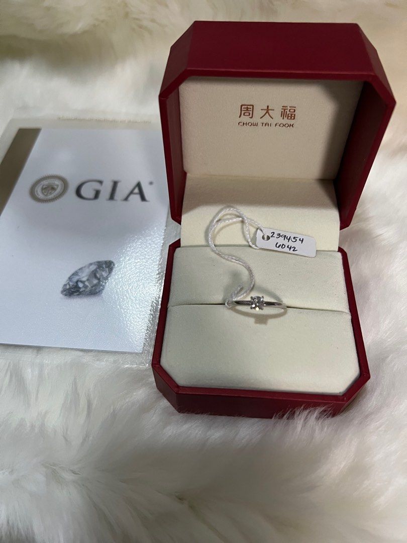 GIA dia .30ct Round Solitaire Engagement Ring (Category: Rings) located in Caloocan City. Submitted by ophinechua (Listing ID 1306842873, Image 1). Description: Be confident with Gia certified .30ct round solitaire ring in white gold K18. Ideal for engagement / Proposal ring💍..