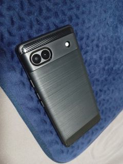 Google pixel 6A rugged carbon textured Tpu case