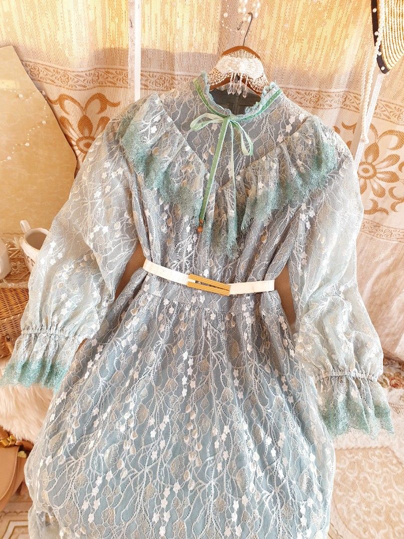 green fairy dress (Category: Dresses) located in Buguias. Submitted by chariteecollections (Listing ID 1306744174, Image 2). Description: .