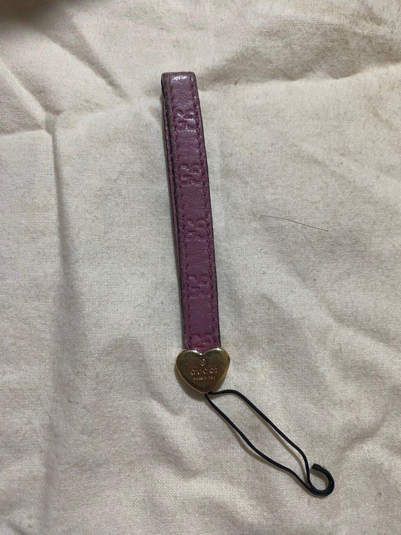 gucci keychain (Category: Luxury Accessories) located in Antipolo. Submitted by prelovedcloseta (Listing ID 1306774154, Image 1). Description: auth gucci keychain for phones or bag accesories cute guccisim type ung design.