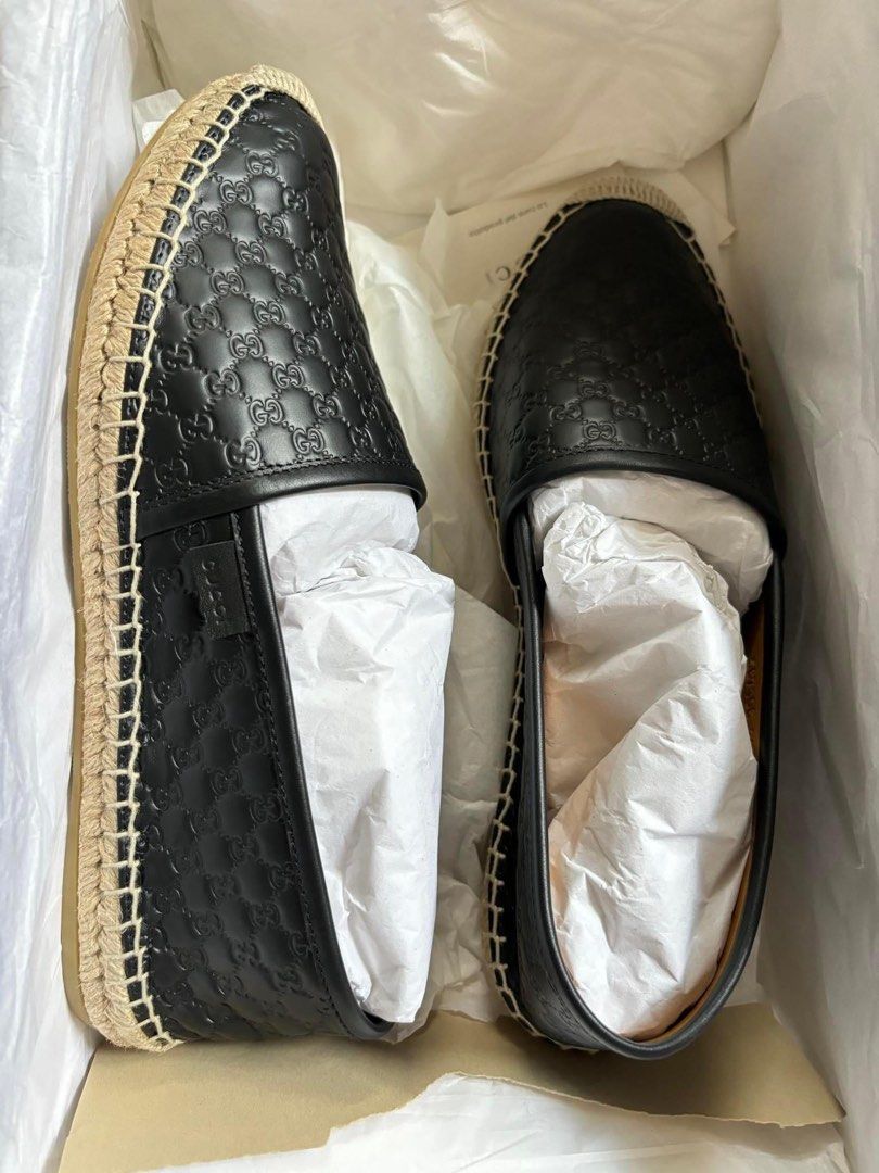 Gucci Leather Espadrille Women s Fashion Footwear Sneakers on Carousell