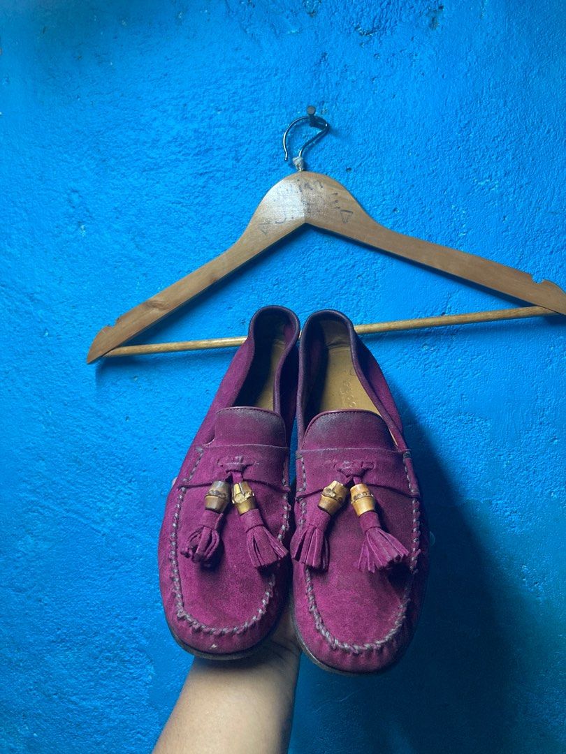 Gucci bamboo loafers store