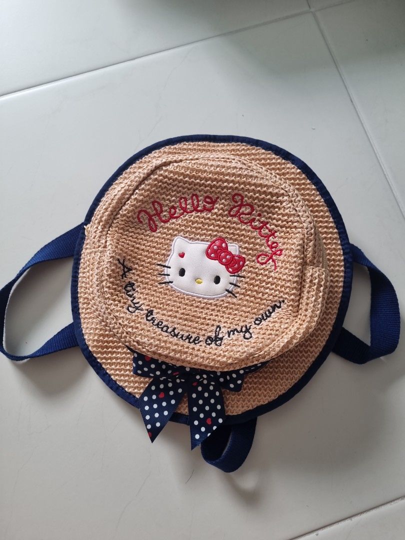 Hello kitty straw bag shop
