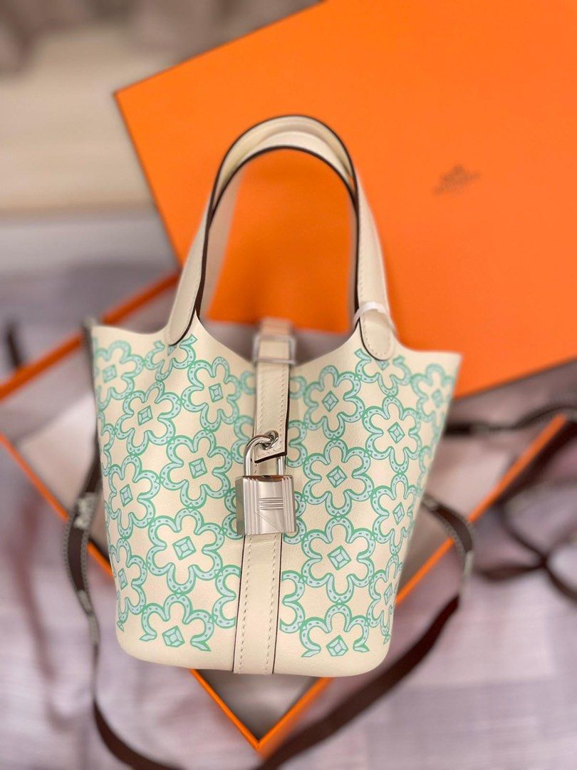 Hermes picotin 14 lucky daisy nata Luxury Bags Wallets on Carousell