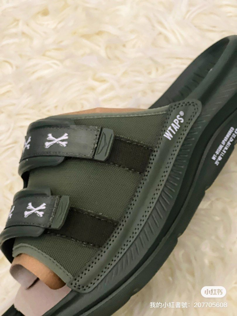 Hoka x wtaps Ora Luxe Black / Olive, 男裝, 鞋, 波鞋- Carousell