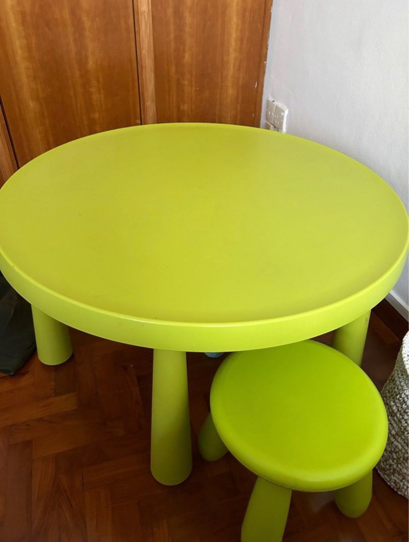 Ikea round kids table online