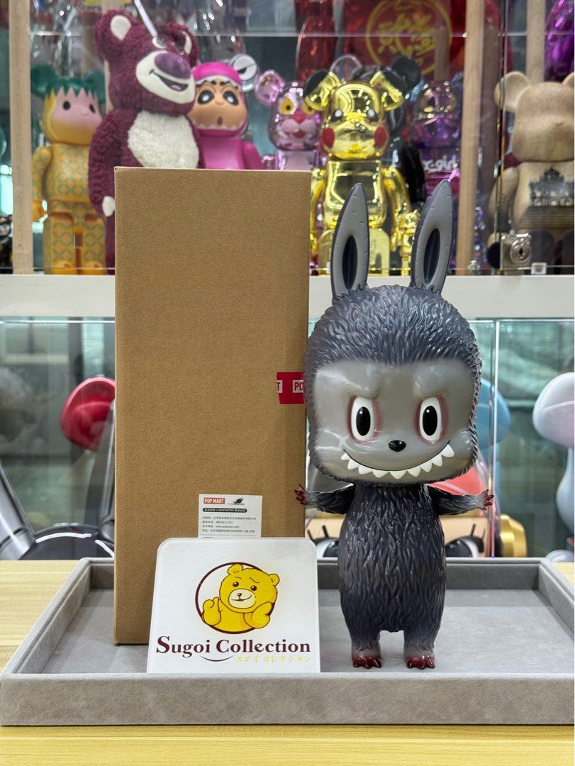 Pre-Order] How2Work Labubu 2017 Grey Color (Rare XL size