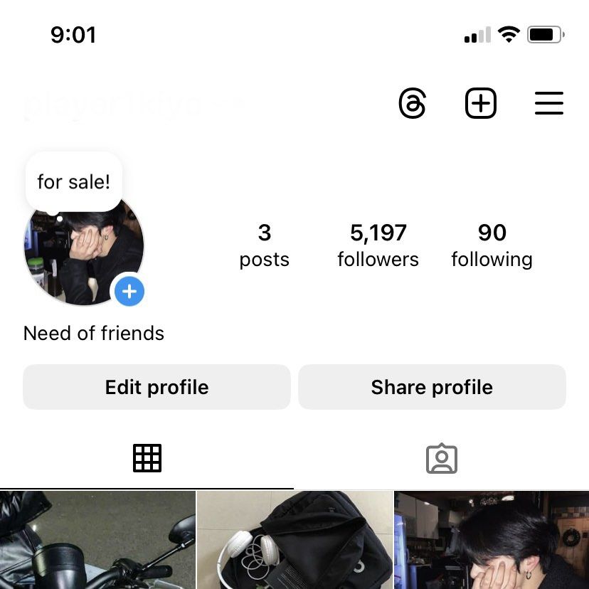 instagram accounts for sale (Category: Blouses) located in Manila. Submitted by jirou.shoppe (Listing ID 1305320305, Image 2). Description: Selling these instagram accounts! Will transfer your ownership thru email. Goods for business & personal use. Just send me a dm for more details. Thank you!.