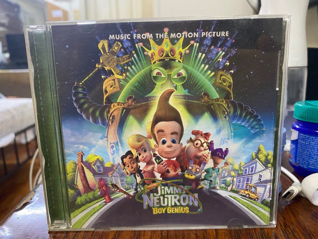 Jimmy Neutron Boy Genius Music From The Motion Picture Original CD Preloved Britney Spears