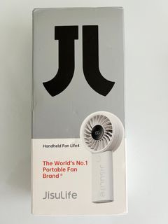 Jisulife Handheld Fan Rechargeable Long Battery Life Portable Hand Mini Fan With 5000mAh