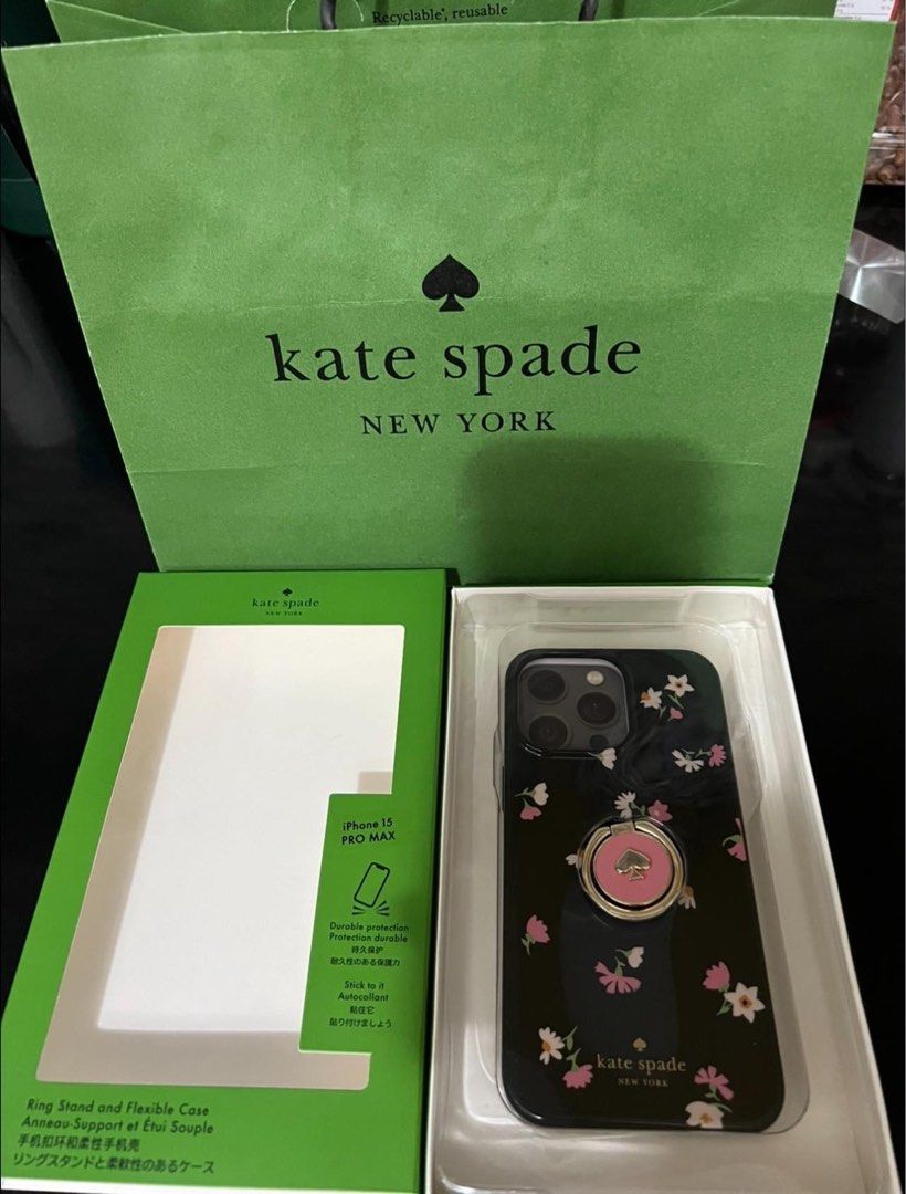 Kate Spade iPhone 15 Pro Floral Waltz Case (Category: Cases & Sleeves) located in Binan City. Submitted by kelly529 (Listing ID 1306721946, Image 1). Description: No rush shipping.