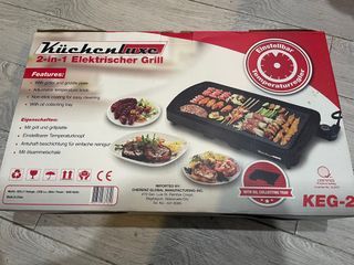 Kuchenluxe 2-in-1 electric grill