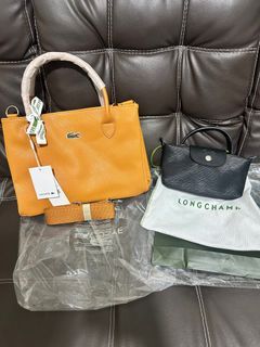 Lacoste Bag & mini Longchamp sold together