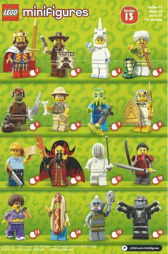 Lego CMF Series 13 Hobbies Toys Toys Games on Carousell