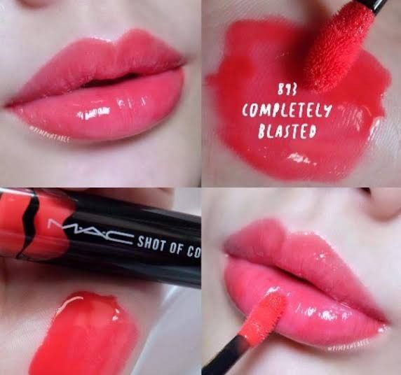 Mac lip oil (Completely blasted) (Category: Makeup) located in Quezon City. Submitted by makeup.finds (Listing ID 1306872925, Image 2). Description: Brand new and full size. This is a moisturizing and one of the cheapest highend in the market. Pigmented din and so glossy.