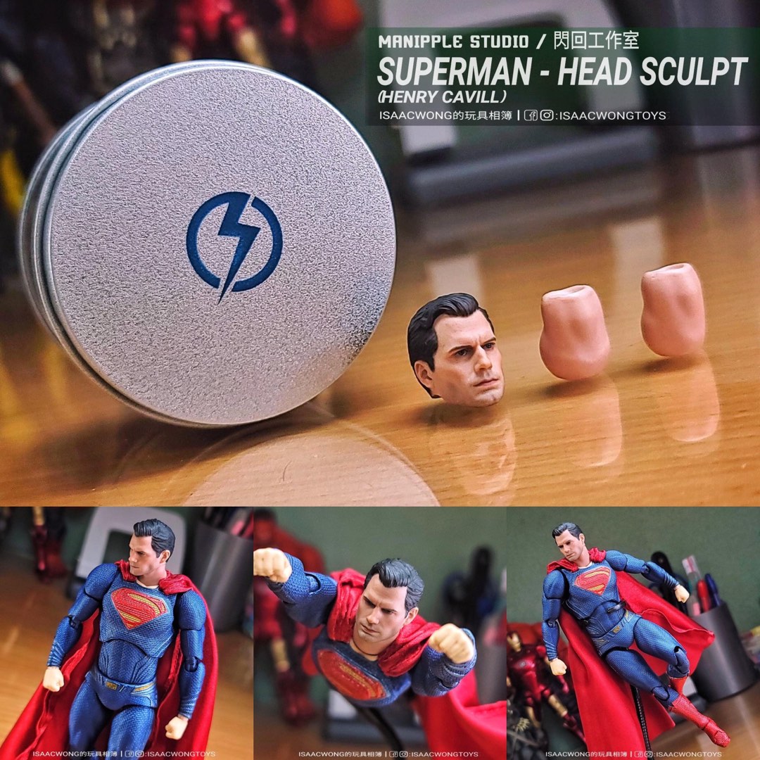 manipple 閃回 Studio 1/12 スーパーマン ヘンリーカヴィル Manipple Studio SUPERMAN | The Perfect 1:12 - YouTube