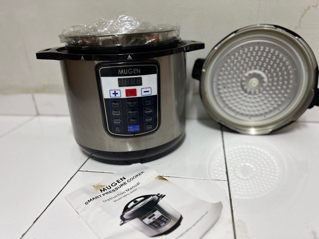 MUGEN 6L Smart Pressure Cooker V1 TV Home Appliances Kitchen Appliances Cookers on Carousell