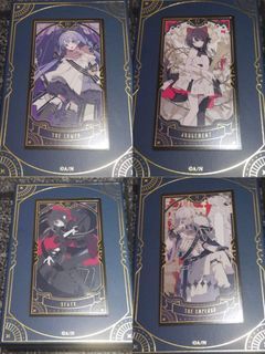 Nijisanji JP Tarot Cards (Chihiro, Lize, Mashiro, Ibrahim)