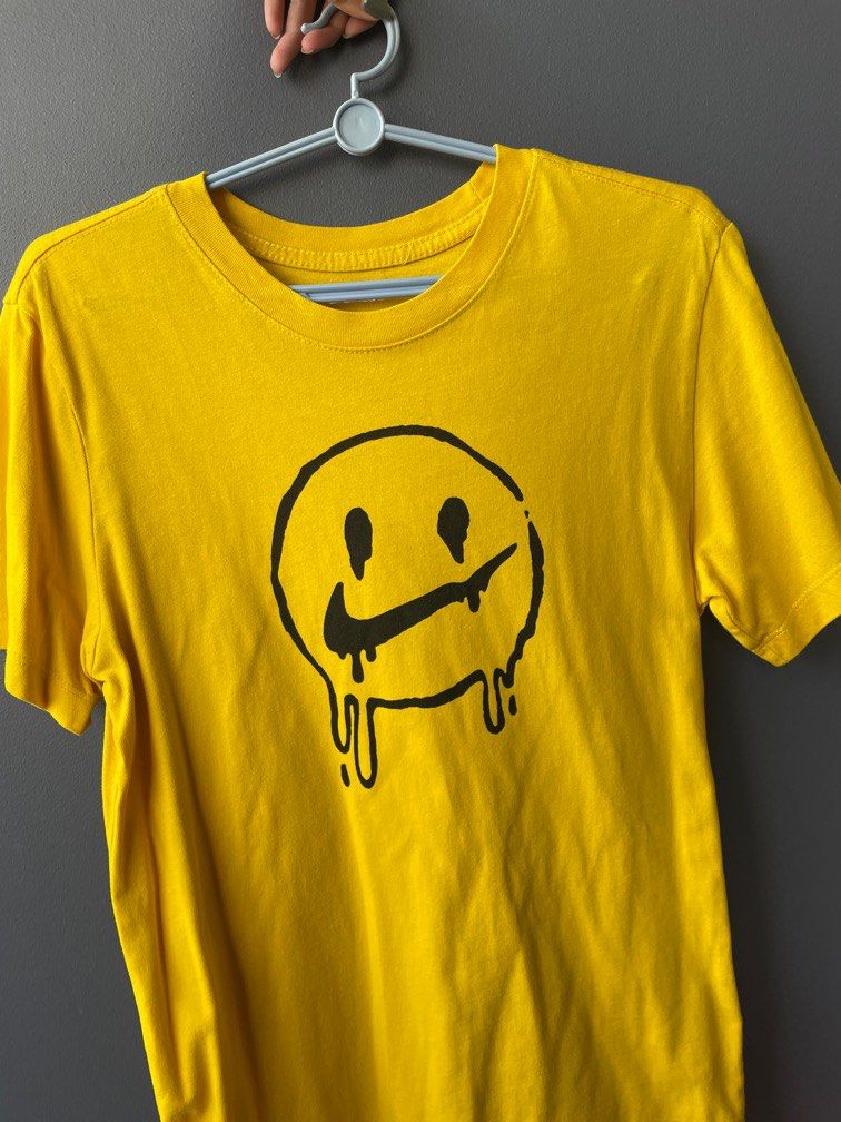Nike basketball neon yellow shirt Men s Fashion Tops Sets Tshirts Polo Shirts on Carousell