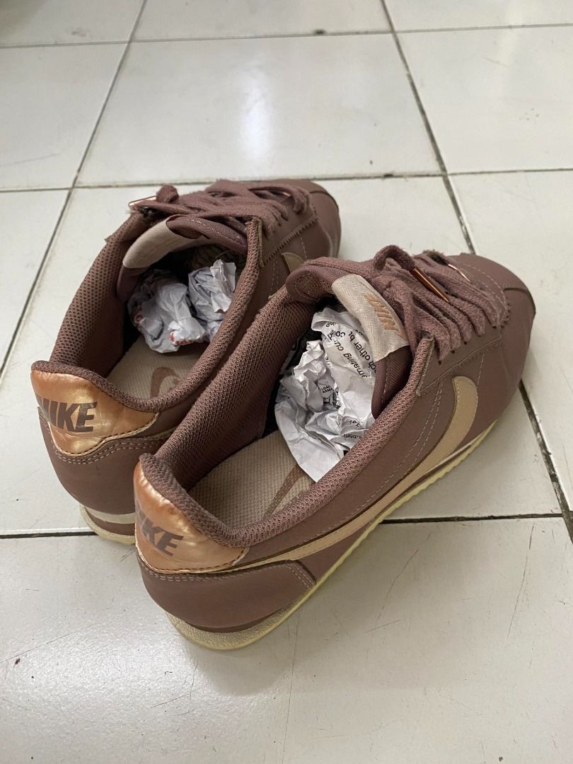 Nike Classic Cortez Smokey Mauve Metallic Red Bronze Women s