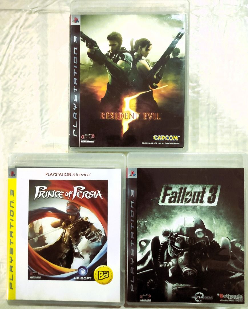 PlayStation 3 / Video games Fallout 3 Resident Evil Prince of Persia, Video  Gaming, Video Games, PlayStation on Carousell