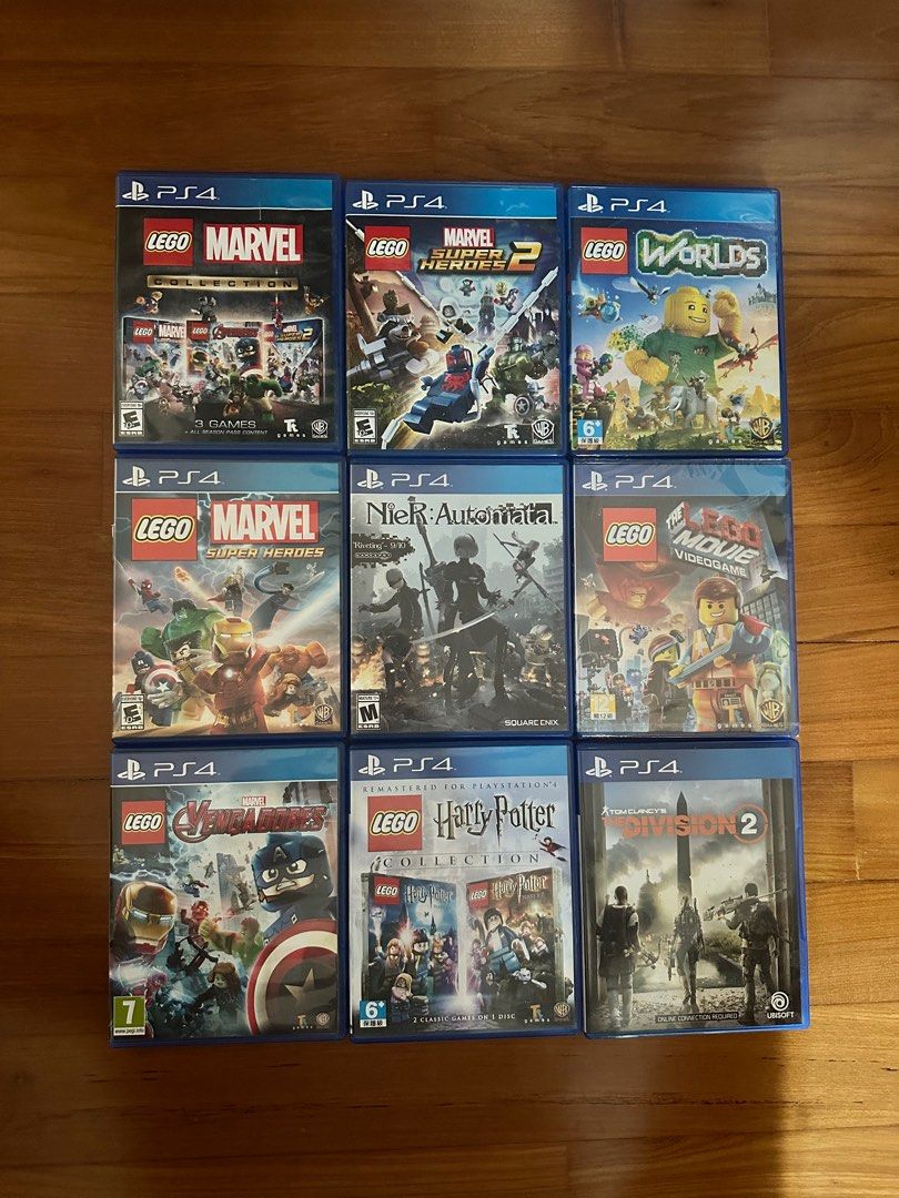 PS4 game Lego Marvel Collection Lego Marvel Super Heroes