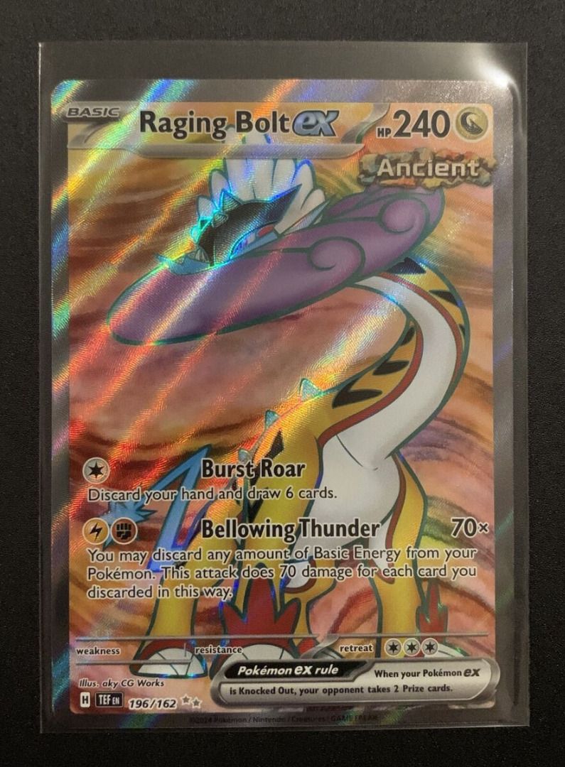 raging bolt pokemon card price Pokemon - SV Black Star Promos main image 1