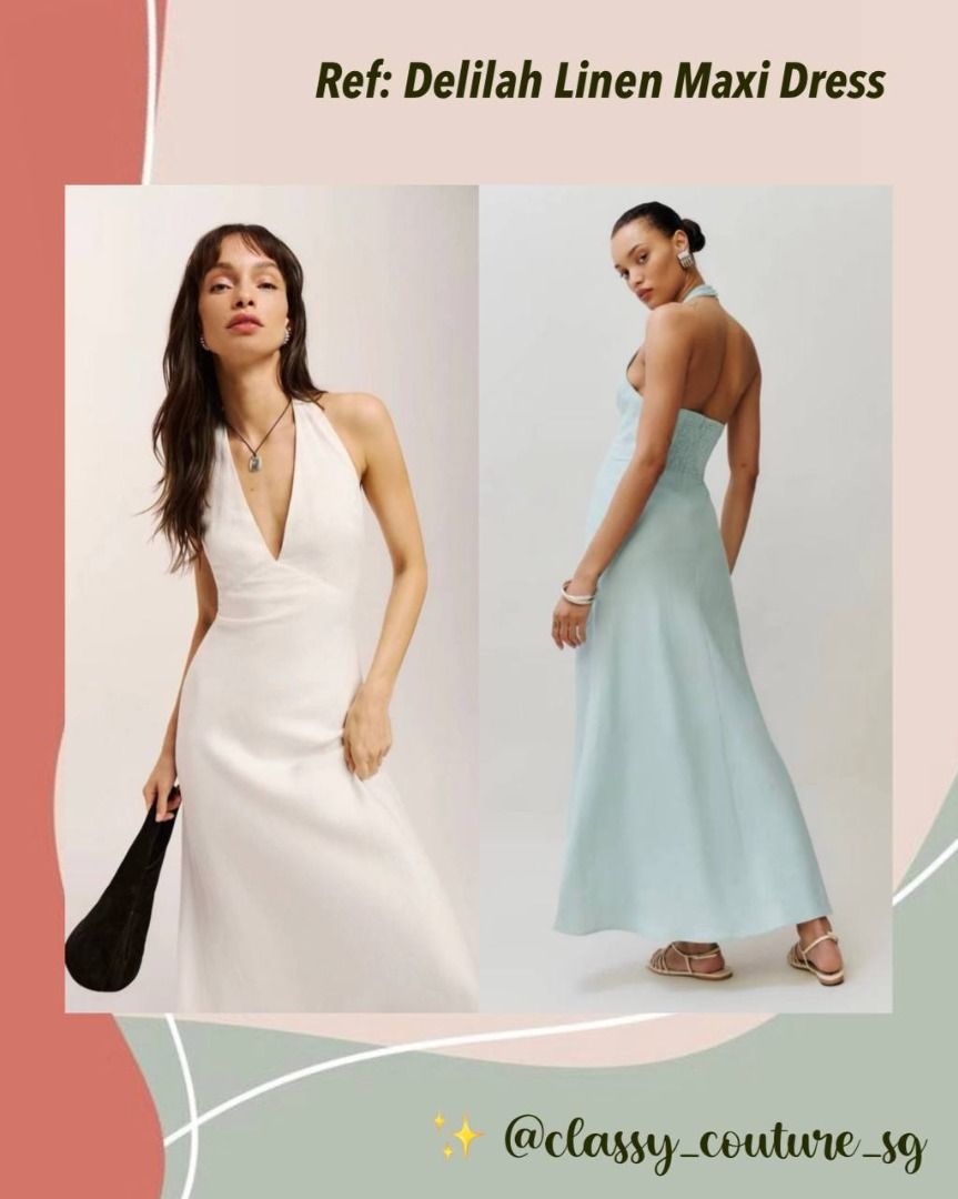 Reformation delilah dress on sale