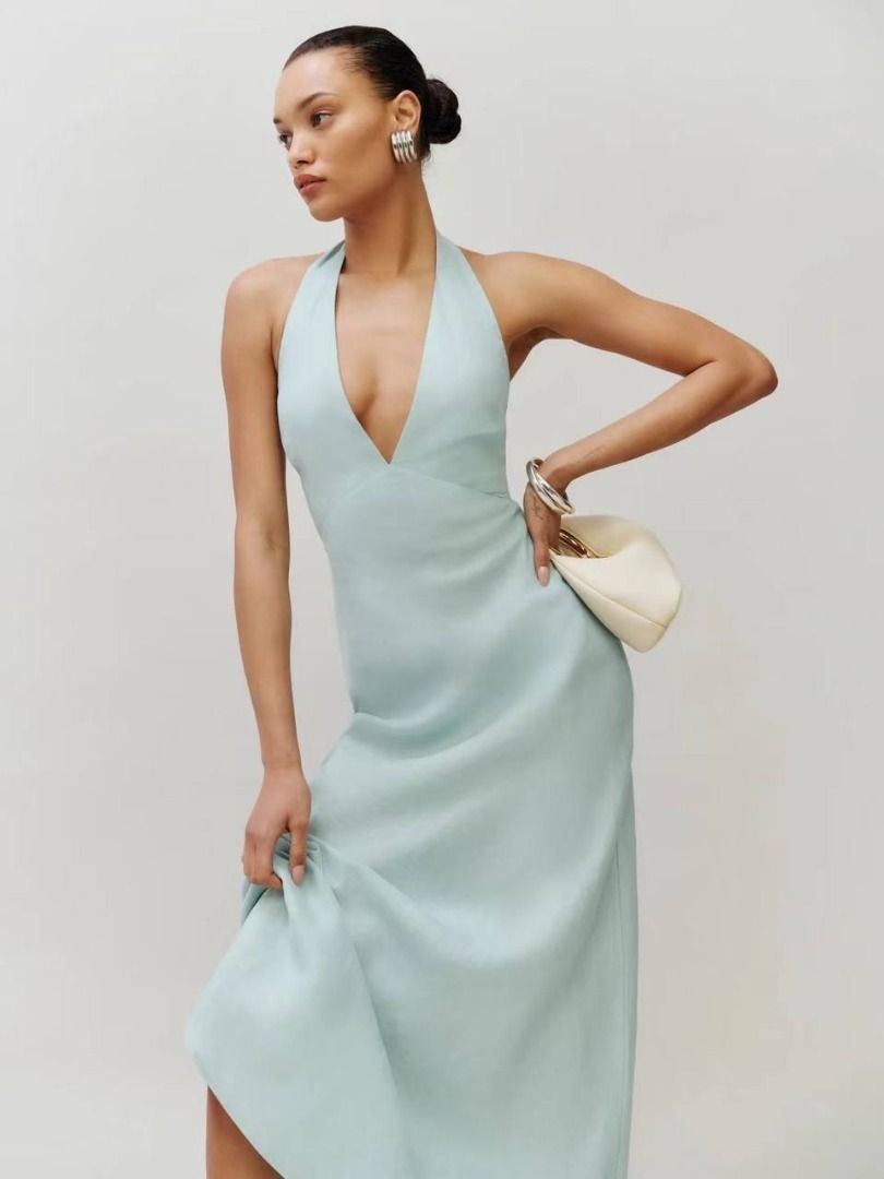 Reformation delilah dress top