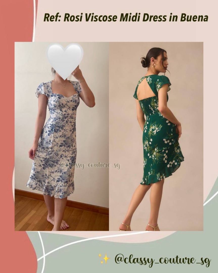 Reformation rosemead dress on sale