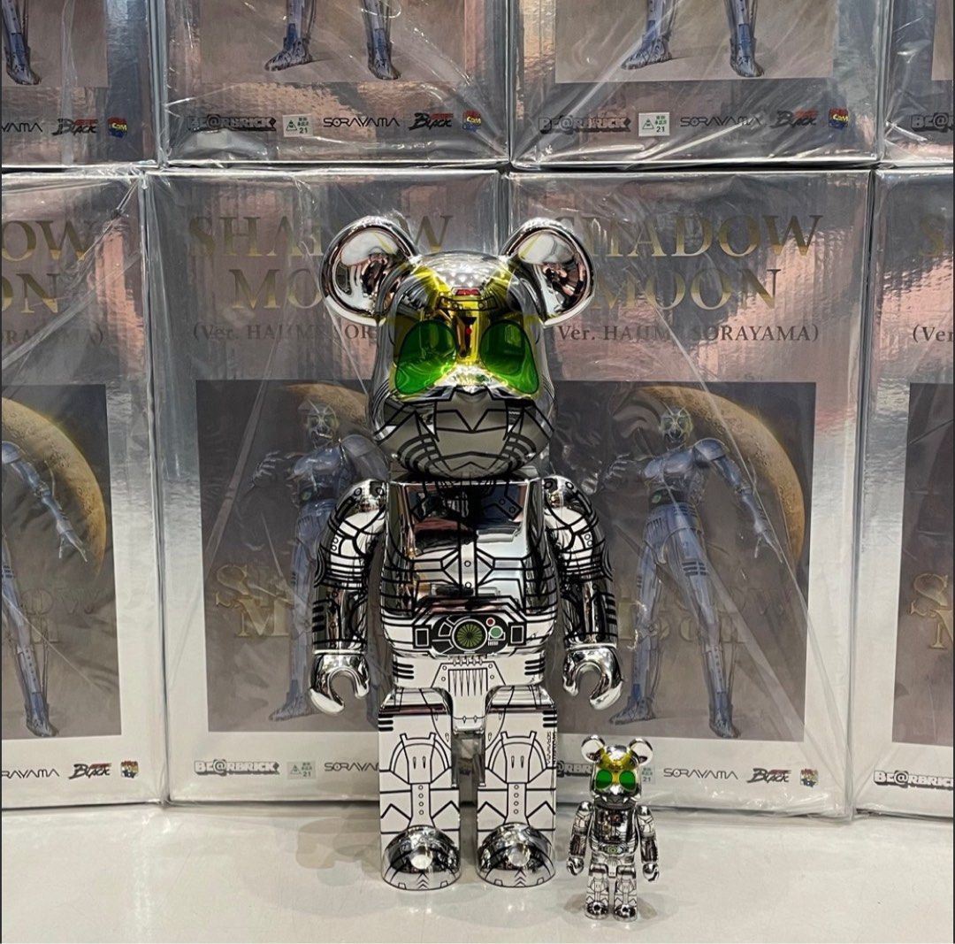 SALE‼️影月BEARBRICK 400% 100%SHADOW MOON (Ver. HAJIME