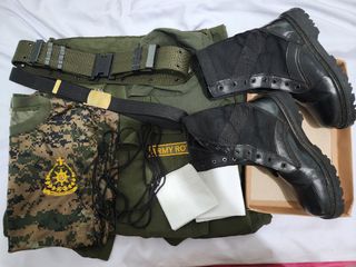 ROTC UNIFORM FATIGUE, Men's Fashion, Tops & Sets, Formal Shirts on ...