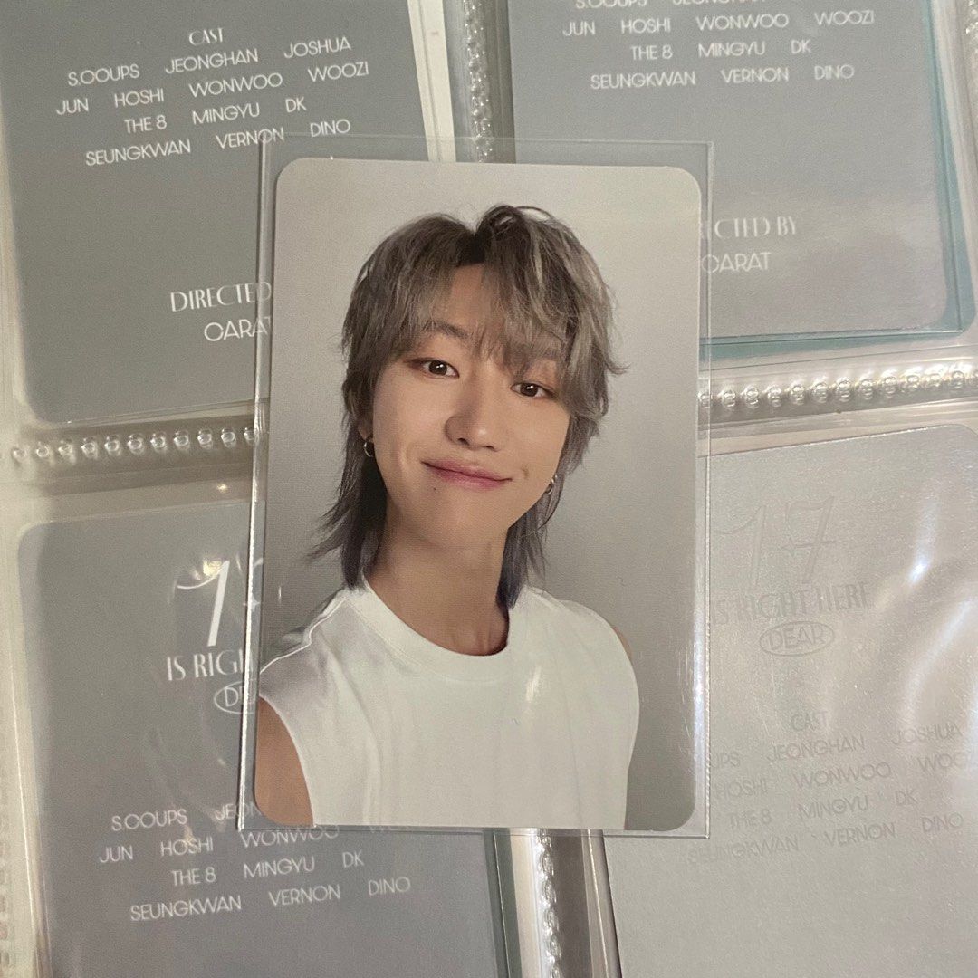 Seventeen 17 is right here dear version minghao the8 RPC (Category: K-Wave Merchandise) located in Quezon City. Submitted by yoonglescart (Listing ID 1306728170, Image 1). Description: .
