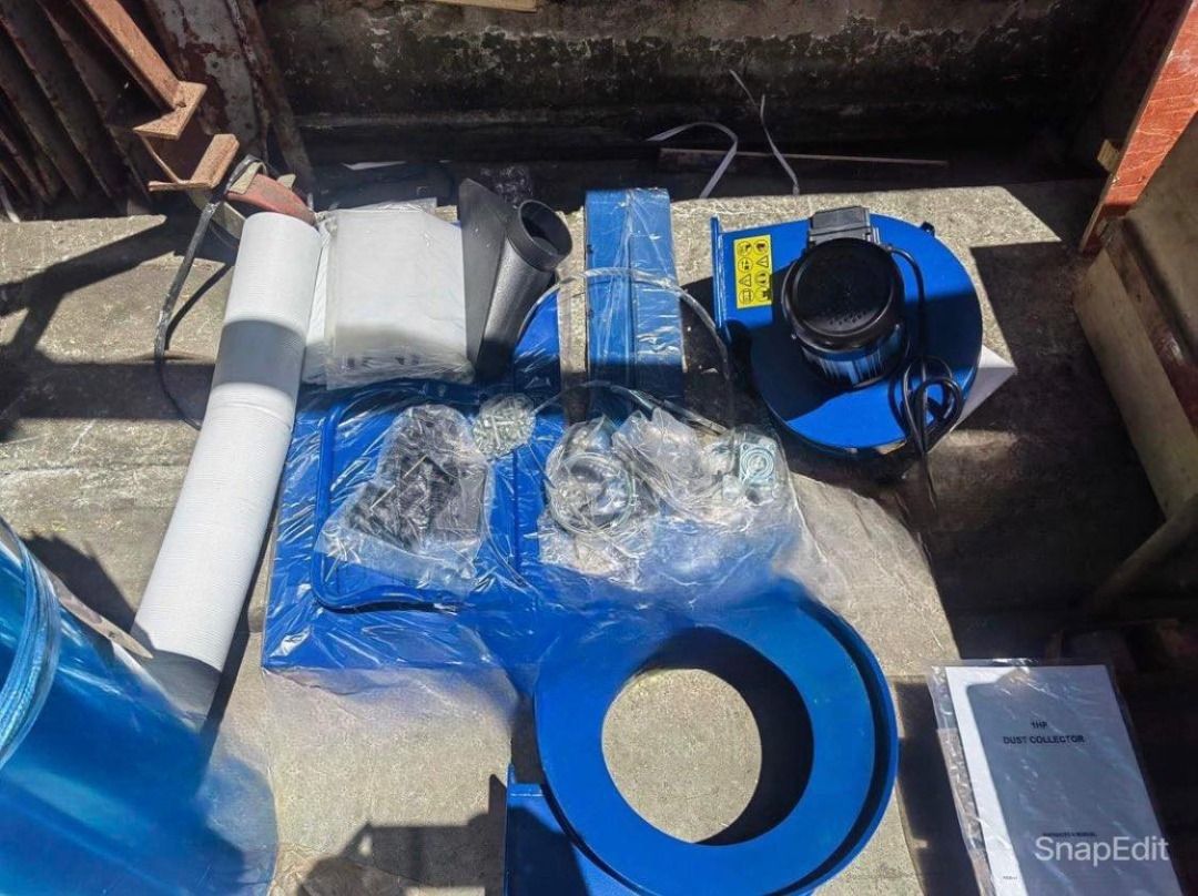 Single bag Dust Collector (Category: Construction Tools & Equipment) located in Manila. Submitted by 09150361920ronvillaflor (Listing ID 1306718128, Image 3). Description: Single bag Dust Collector Brand: Torque Specs: 750W(1hp) 500cfm 100mm port 220V/60Hz 33kgs ₱14,750 For inquiries GLOBE:📞 ☎ 0⃣9⃣1⃣5⃣0⃣3⃣6⃣1⃣9⃣2⃣0⃣ 📞 ☎ 0⃣9⃣1⃣5⃣0⃣3⃣6⃣1⃣9⃣2⃣0⃣ Email me@ 📫 📑 r-o-n-.-h-a-y-a-i-@-g-m-a-i-l.c-o-m Check my Carousell: https://www.carousell.ph/u/ronv