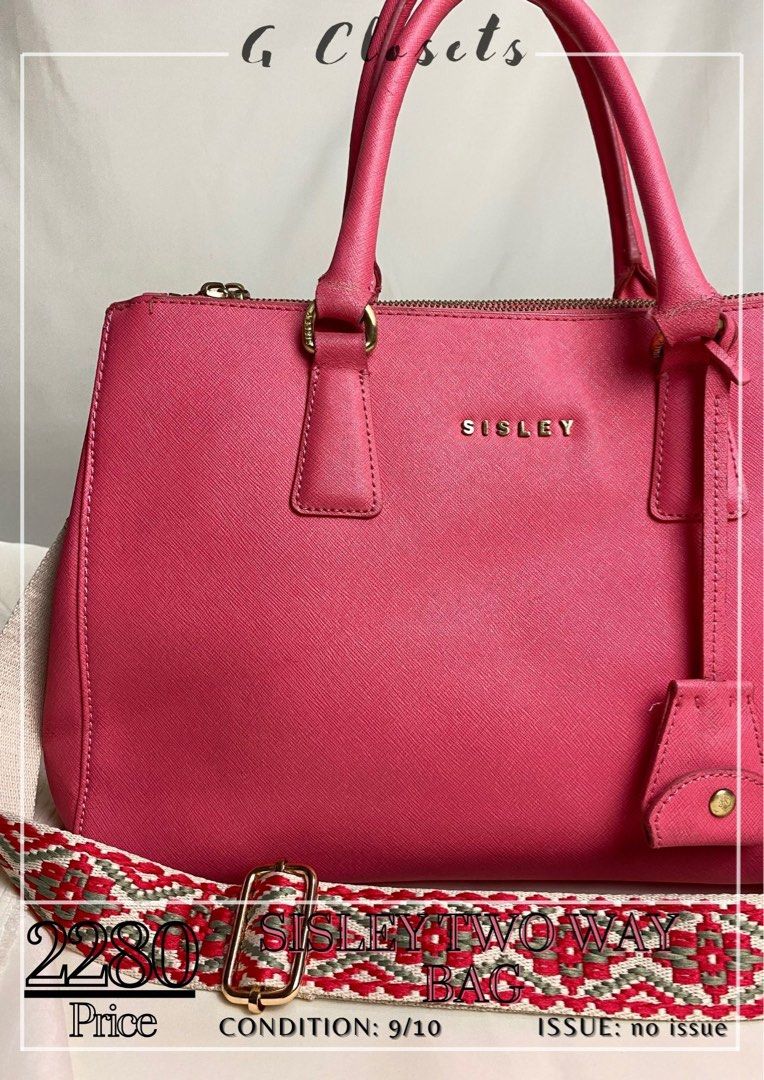 Sisley Two Way Bag Luxury Bags Wallets on Carousell